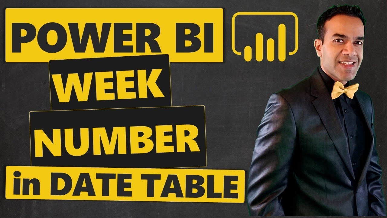 Power BI Week Number (Weeknum) in Date Table #Q&A