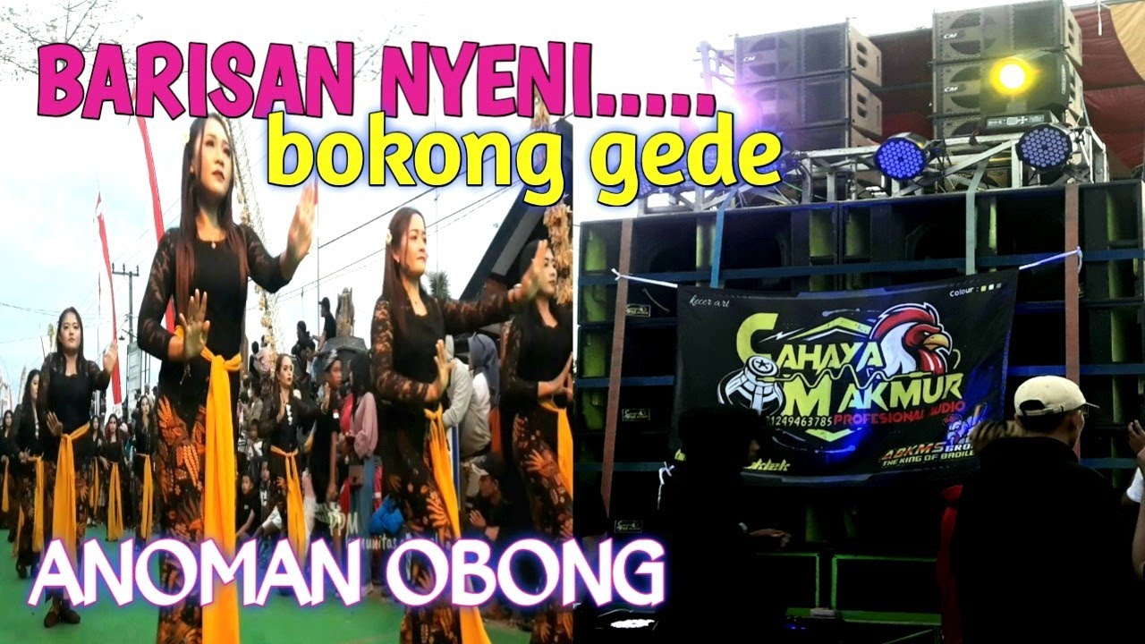 Karnaval Barisan Nyeni Tari Anoman Obong Versi Jawa