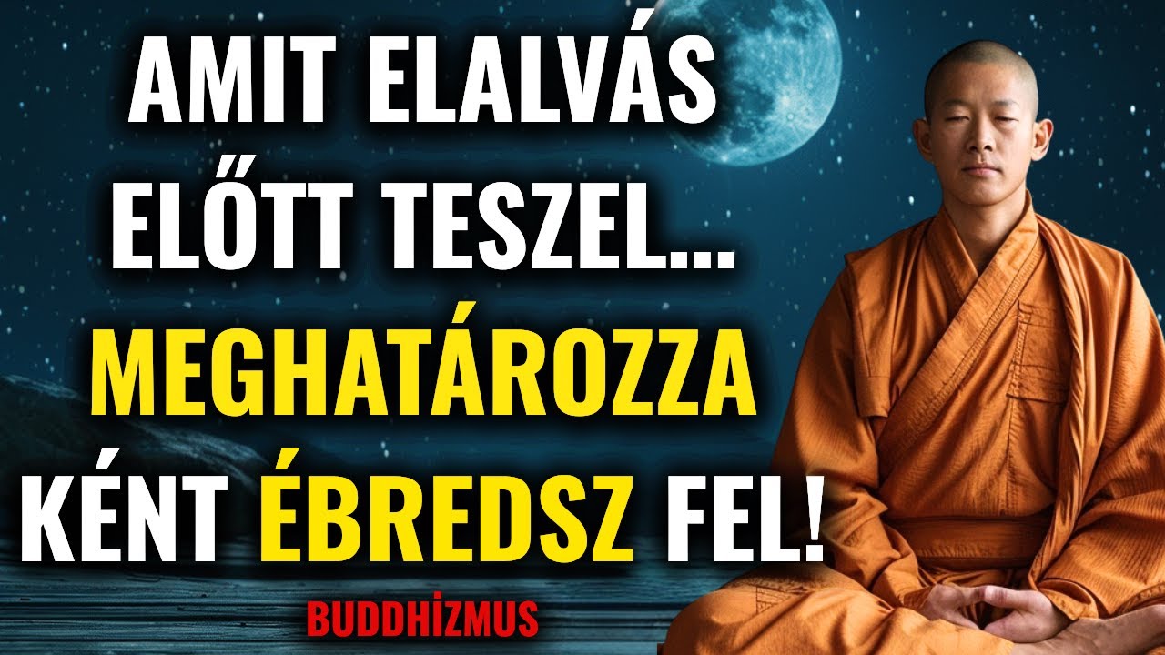6 MEGNYUGTATÓ dolog lefekvés előtt! | Buddhista bölcsesség a NYUGODT elméhez!