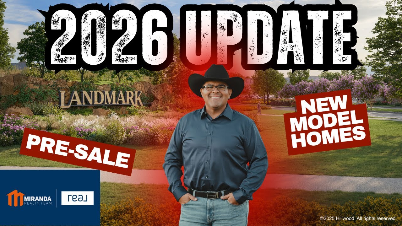 Landmark by Hillwood Denton New Construction Update   Builders, Models & Timeline 2026