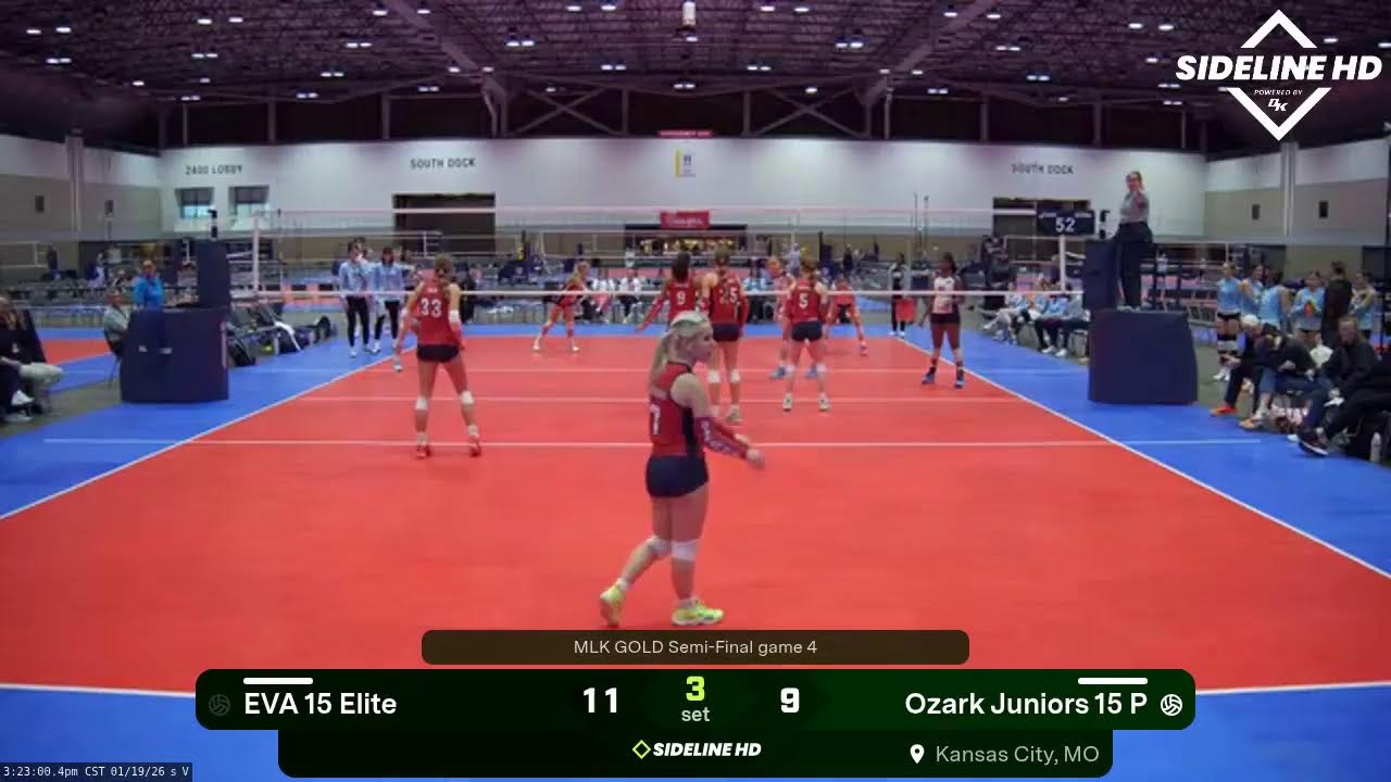 Ozark Juniors 15 P vs. EVA 15 Elite (2026.01.19)