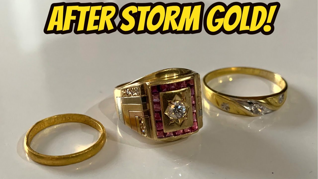 Gold Jackpot! - Beach Metal Detecting after Typhoon