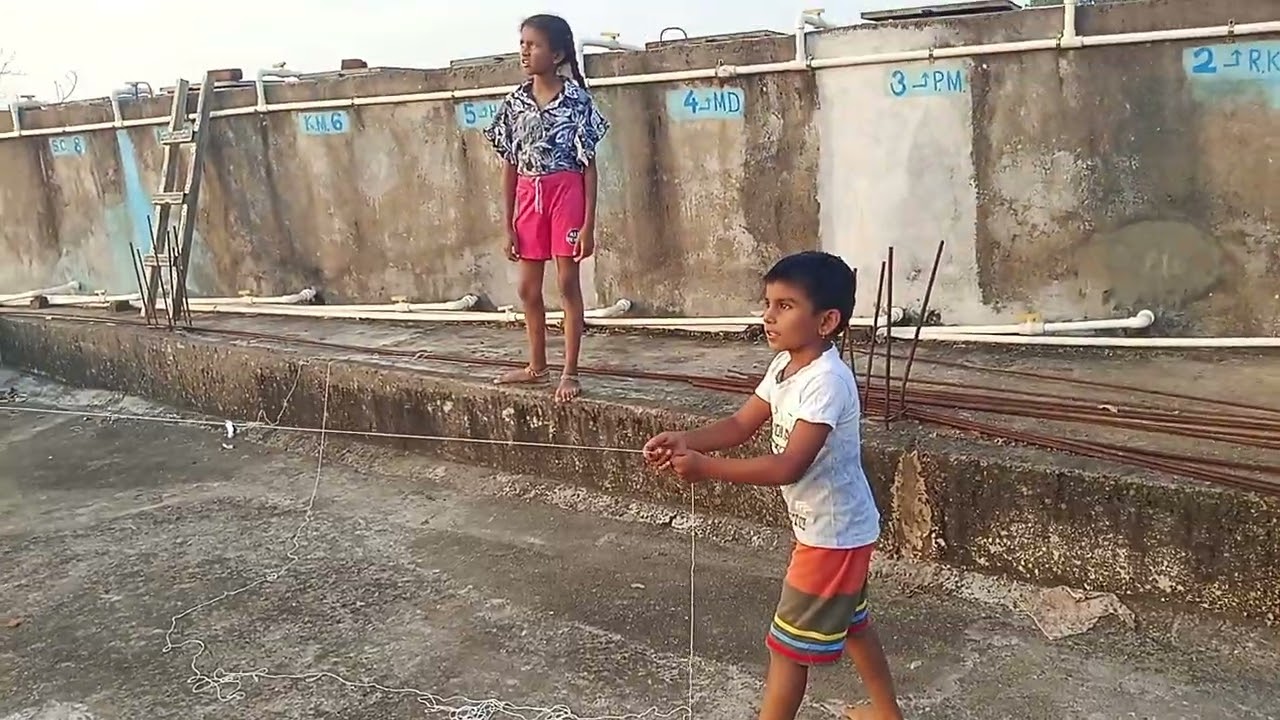 Kite flying Avni and Anshul 28/11/2025