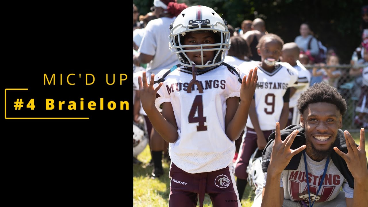 MIC'D UP Braielon #4  - Westside Mustangs vs SouthSide 7u