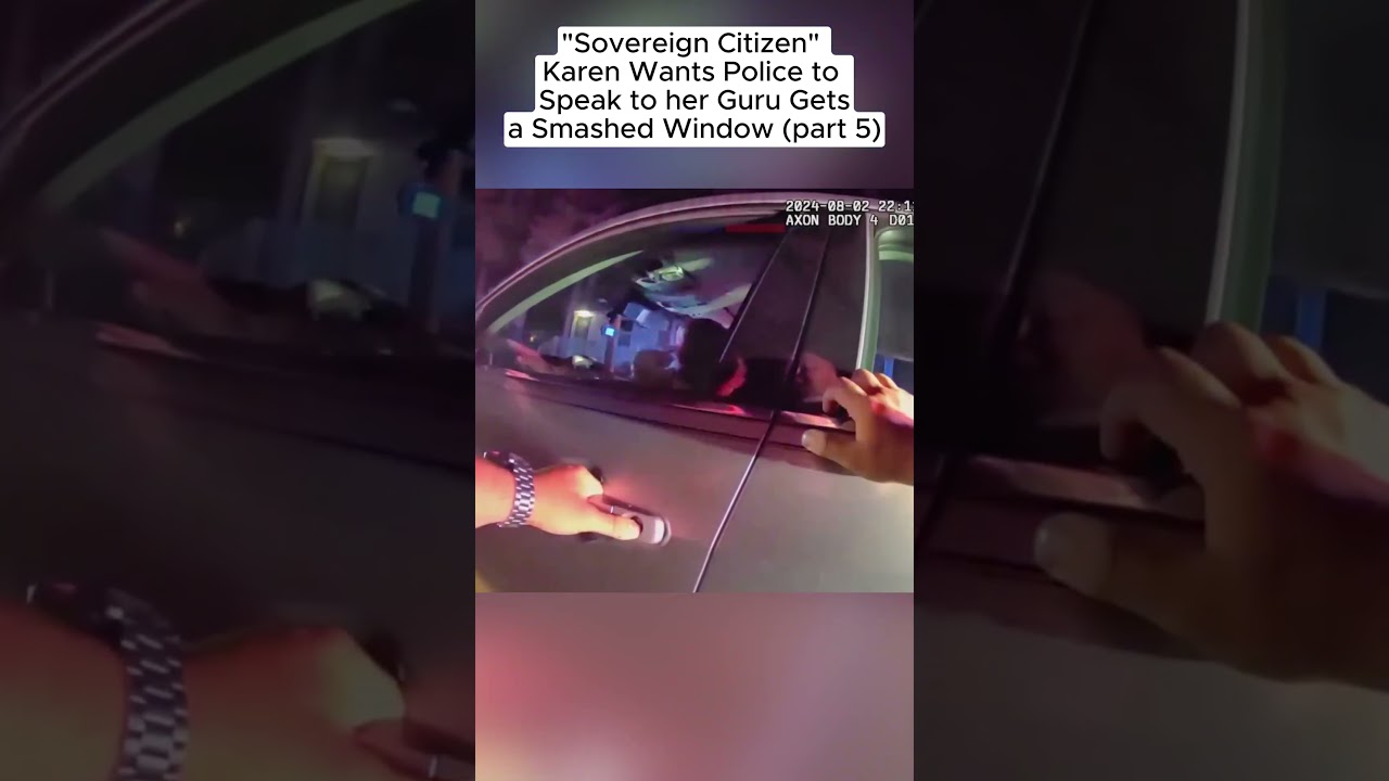 Police Smash Sovcit Karens Window part 5