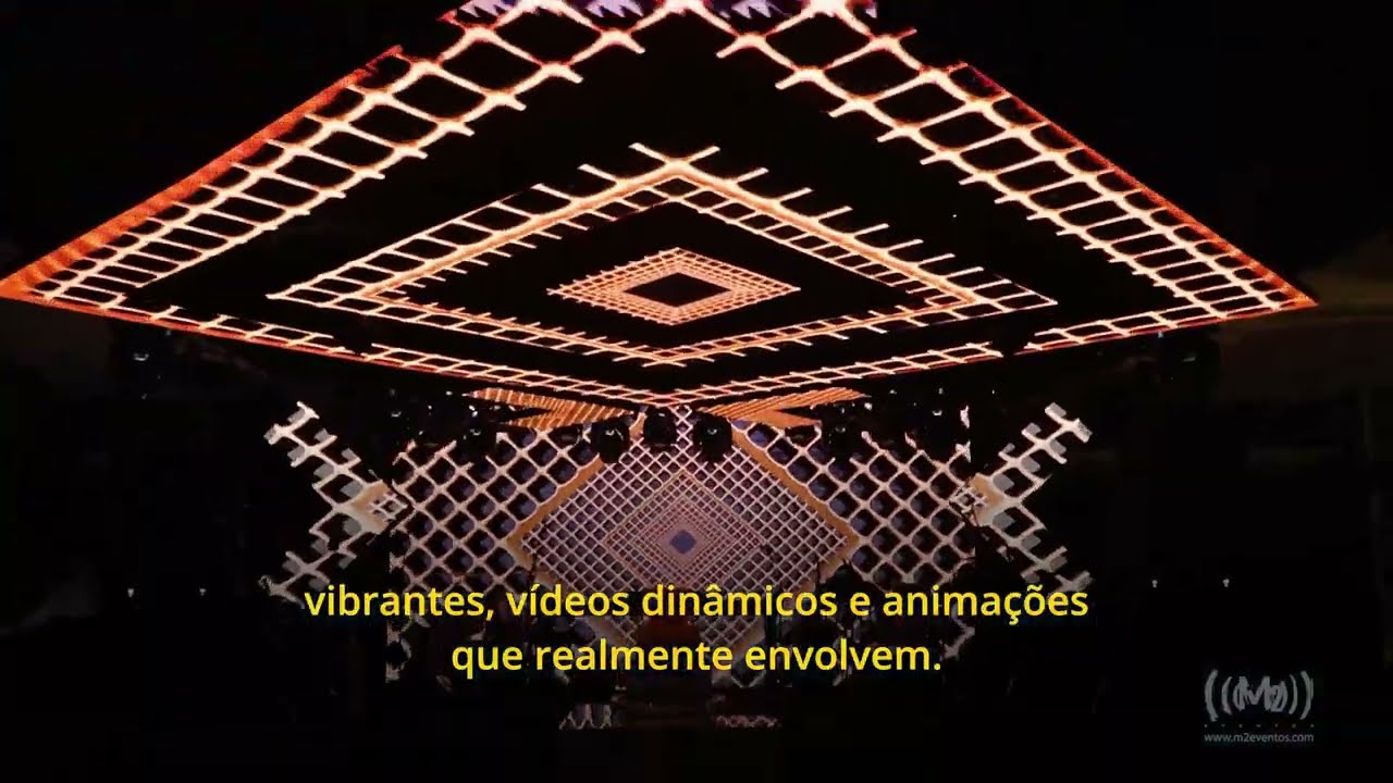 M2 Eventos - Painéis LED Desconstruídos