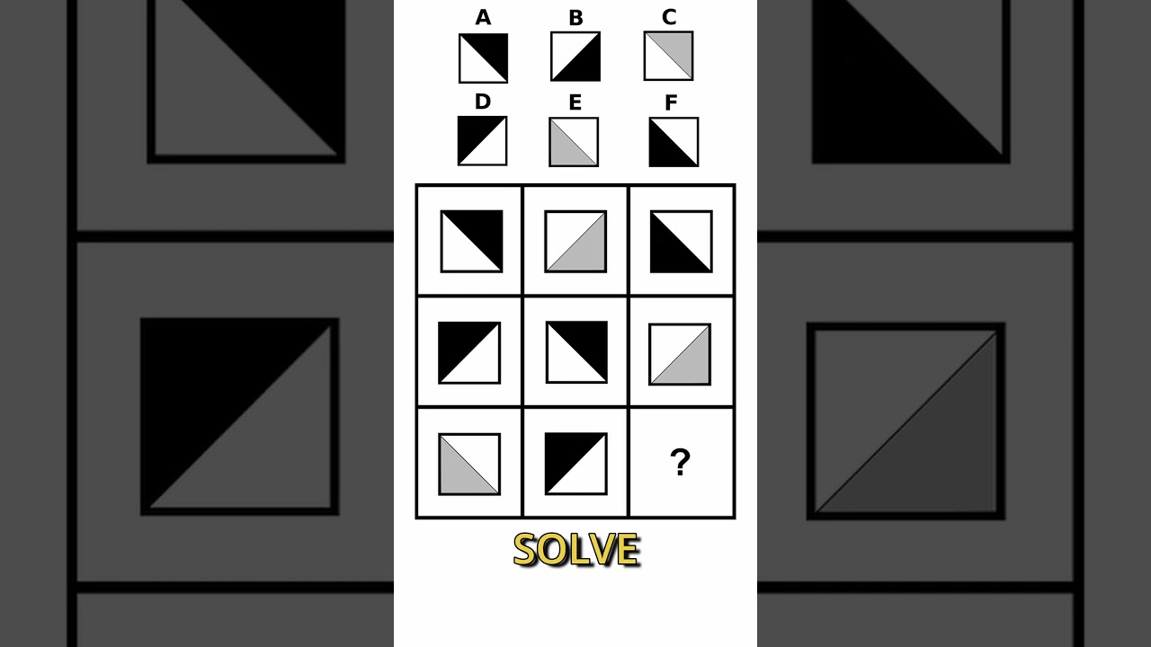 Тест на IQ &mdash; Mensa Norway, Головоломка 12