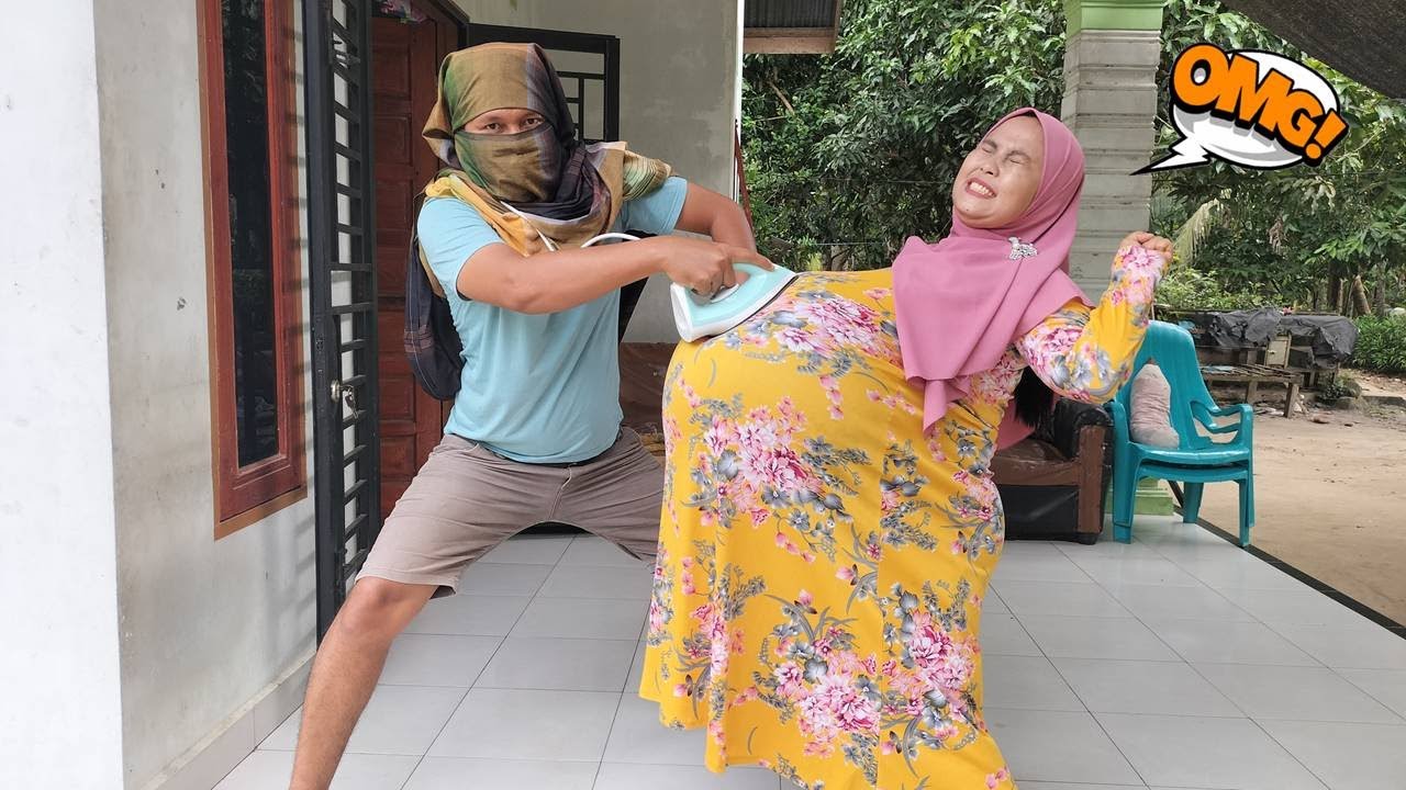 Drama Lucu 💢😱 Ibu Hamil Melahirkan Di Kerjain Culik Pakai Setrikaan