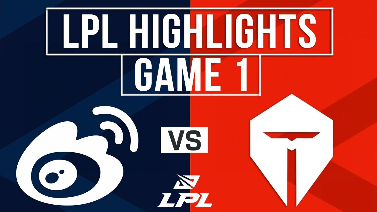 WBG vs TES Highlights Game 1 | LPL 2026 Playoffs | Weibo Gaming vs Top Esports