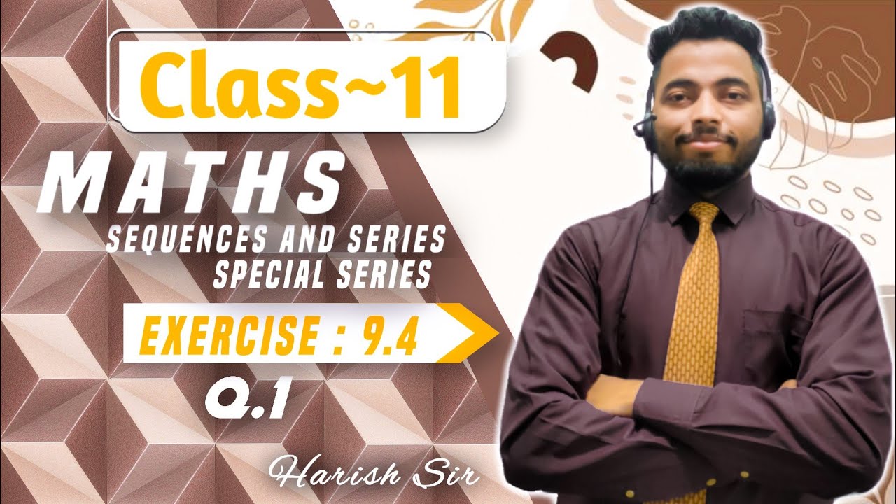 Q1. Find the sum to n terms of the series 1 x 2 + 2 x 3 + 3 x 4 + 4 x 5 +   |Ex 9.4 Class 11 | Ncert