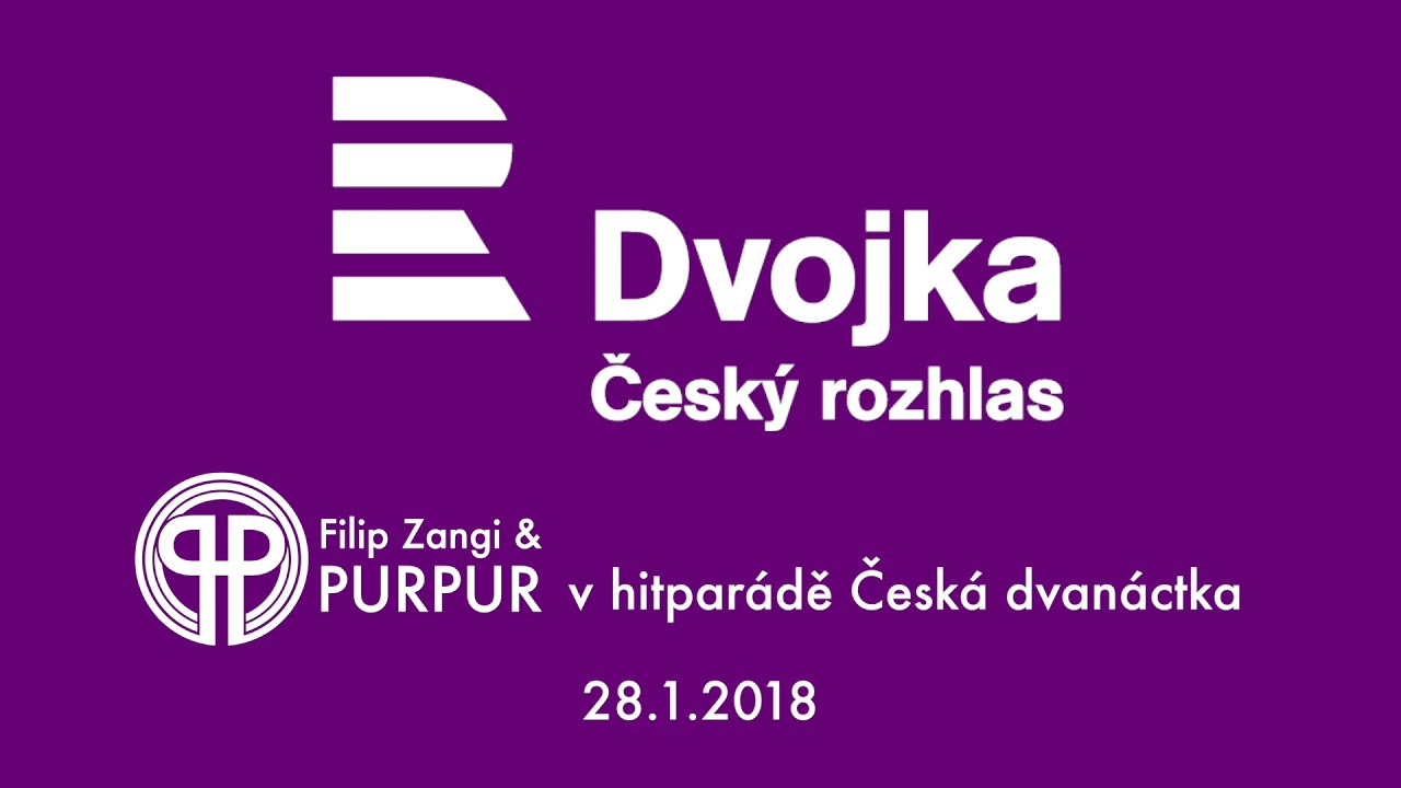Filip Zangi & PURPUR na ČRo 2 - hitpar&aacute;da Česk&aacute; dvan&aacute;ctka