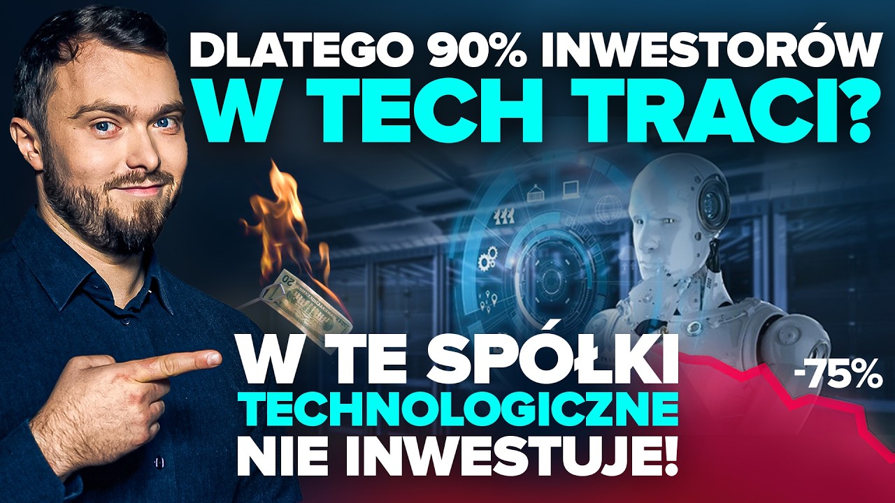 Dlaczego 90% inwestor&oacute;w traci na technologii? Oto co ja robię inaczej!