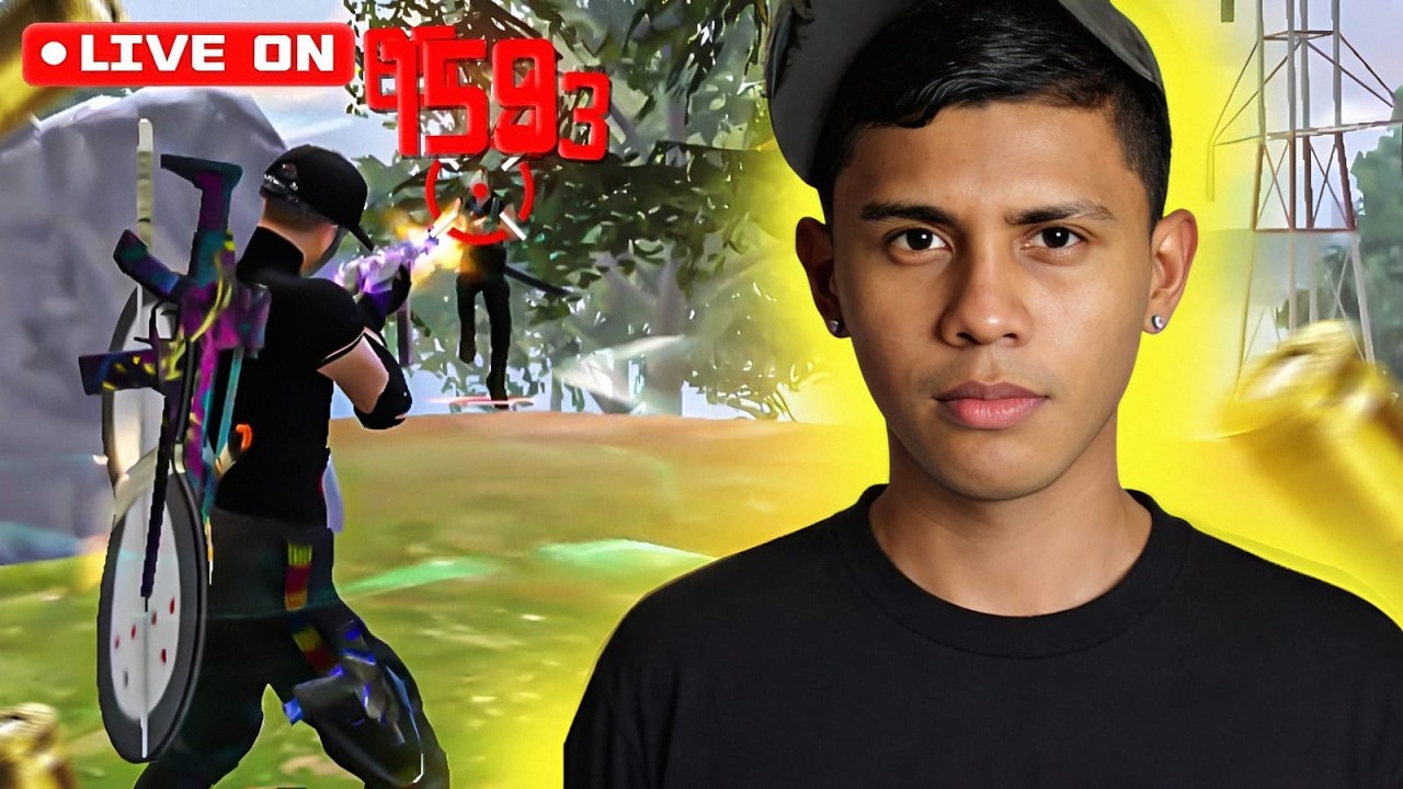 JOGANDO 4V4 + RANK COM INSCRITOS🔴CARREGANDO ALEATORIOS NA RANK🤫FREEFIRE AO VIVO🟡⁨#freefire