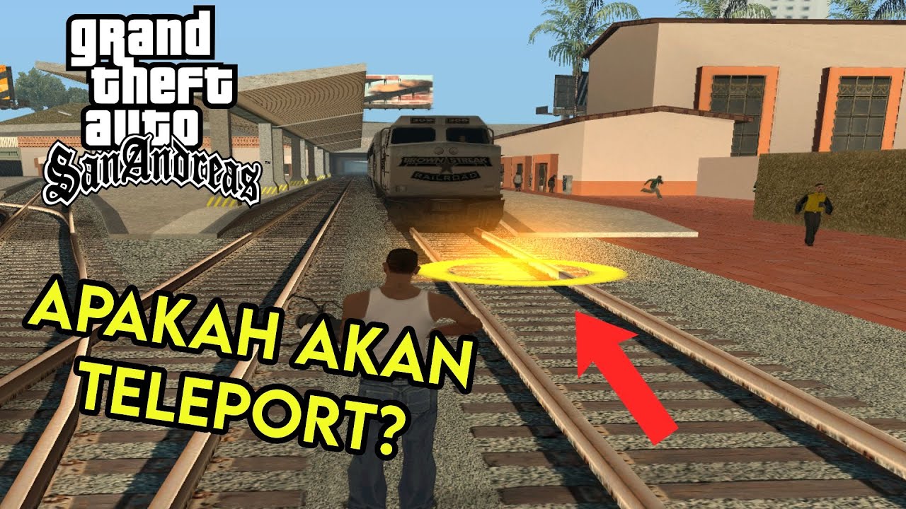 MOD SENJATA PORTAL DI GTA SAN ANDREAS (PORTAL GUN)