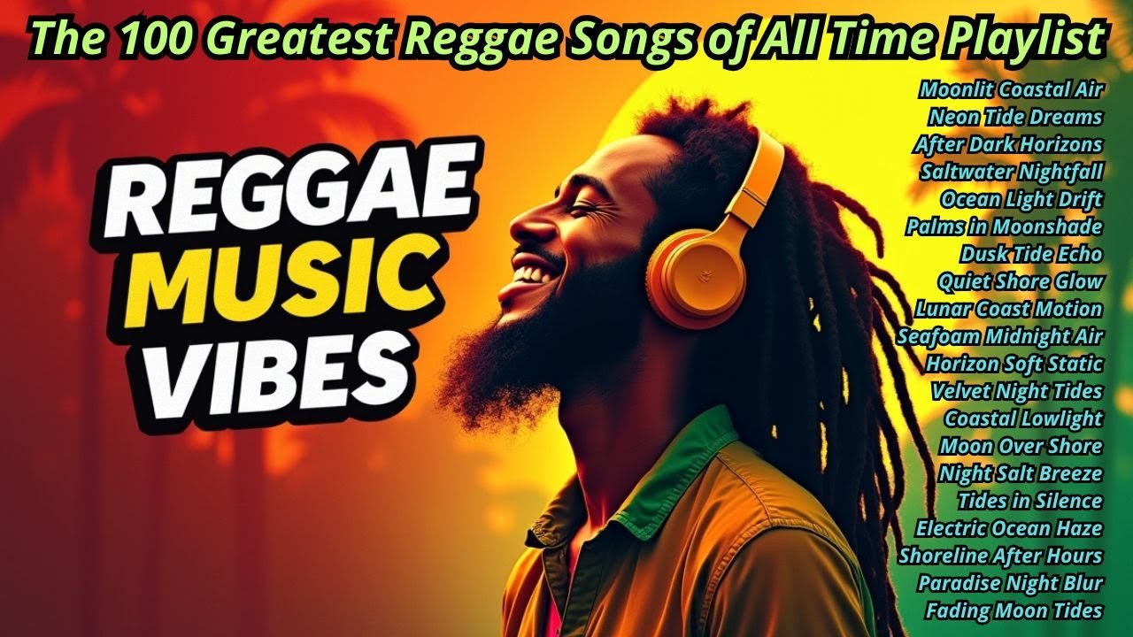 💚 Reggae Lovers Chill Mix  Peaceful Island Music with One Love
