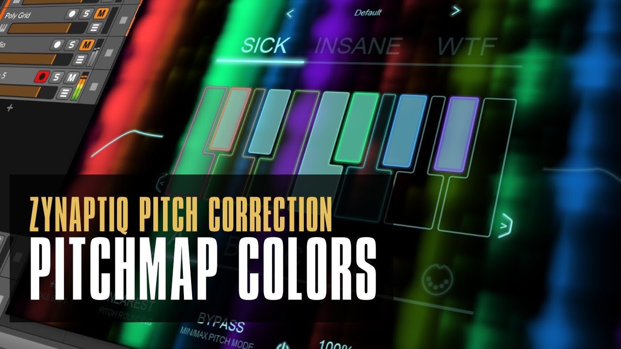 Pitchmap Colors VST Plugin