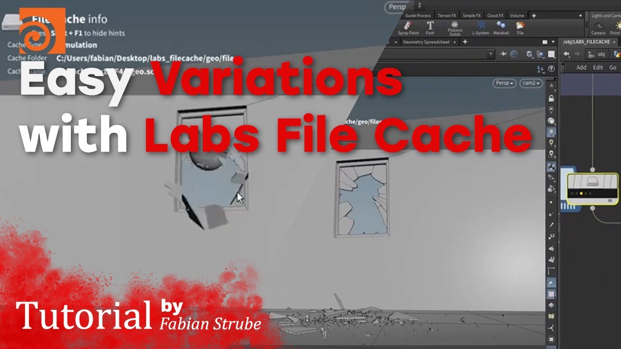 Houdini Adventure - Easy Variations with the Labs File Cache