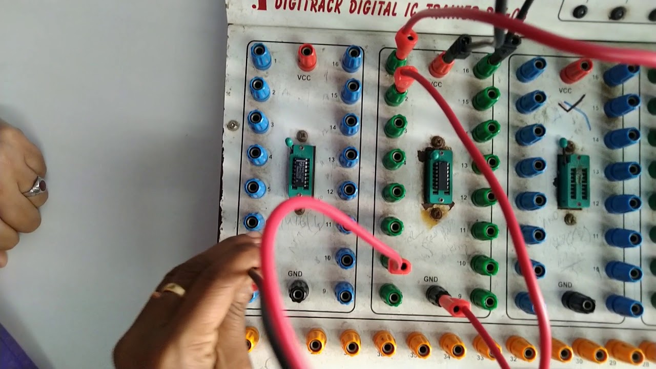 Design and implementation of Multiplexer using 8:1 mux with 74151IC