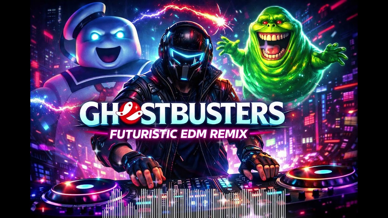 GHOSTBUSTERS I FUTURISTIC EDM REMIX | Neon Vibes
