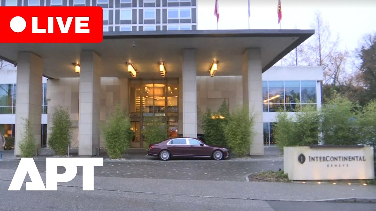 LIVE | Exterior of Geneva Venue Hosting Ukraine Peace Talks with Russia and US | APT