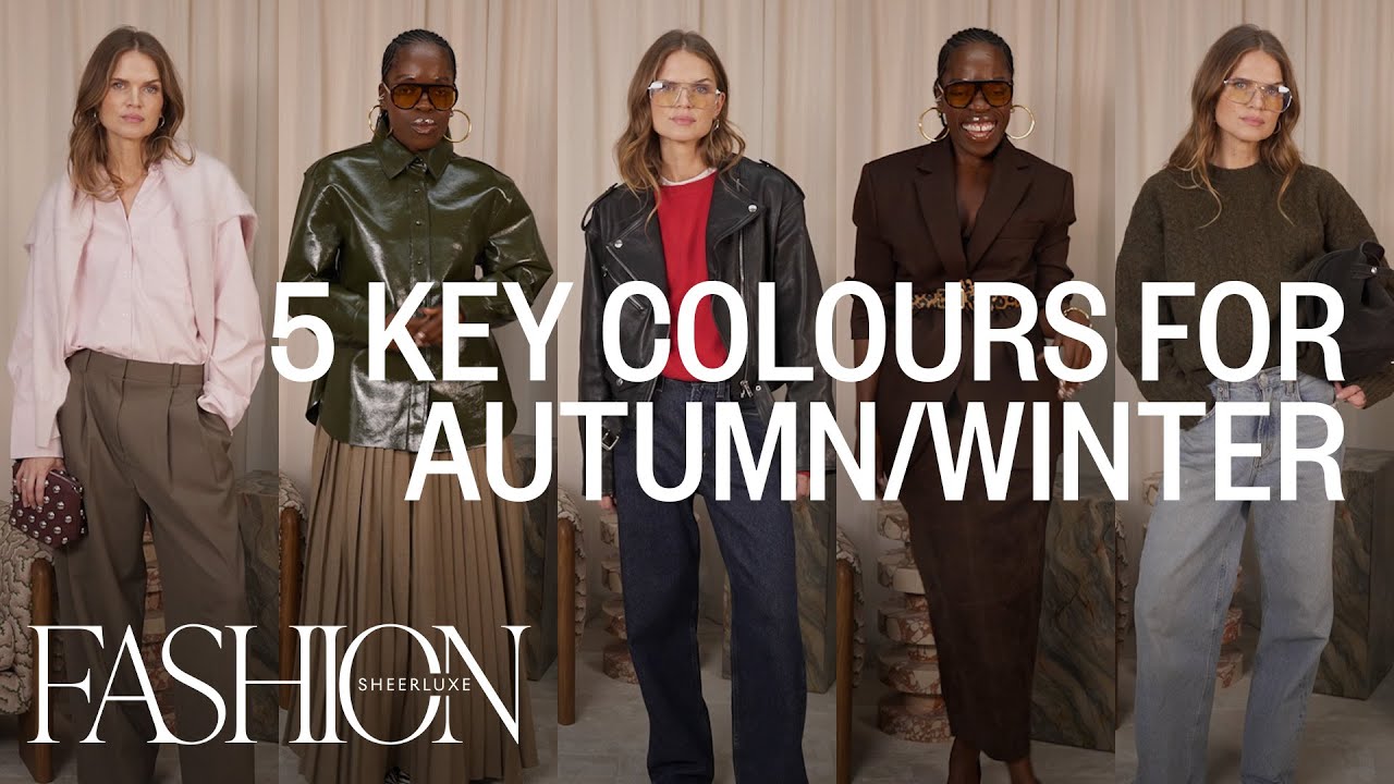 Autumn Fashion Trends: Styling Olive, Red, Burgundy, Pink & Brown | SheerLuxe Fashion