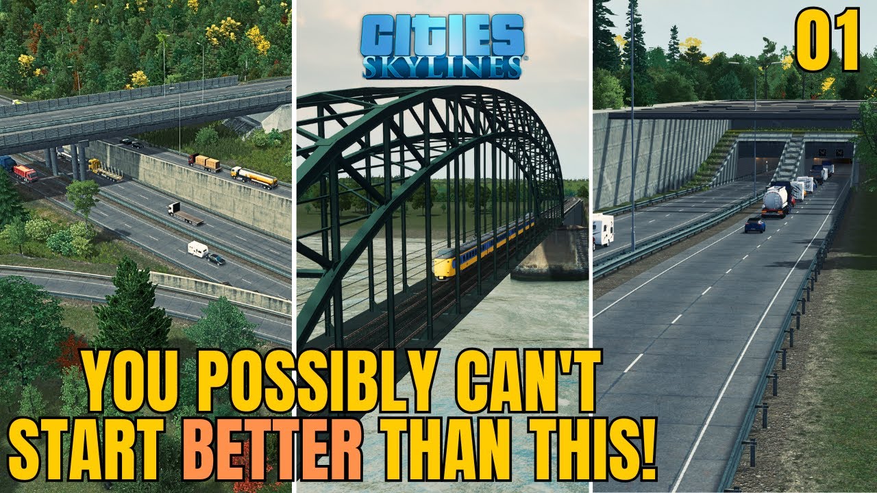 The BEST way to START your MODDED City in Cities: Skylines in 2025!