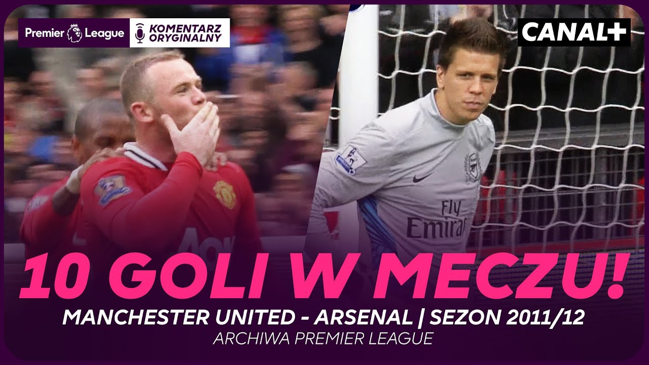 KANONADA NA OLD TRAFFORD! MAN UNITED - ARSENAL, PREMIER LEAGUE 2011/12, SKRÓT MECZU