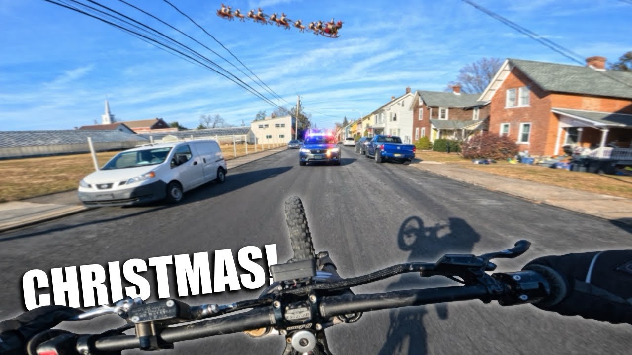 I Rode My Surron On Christmas!