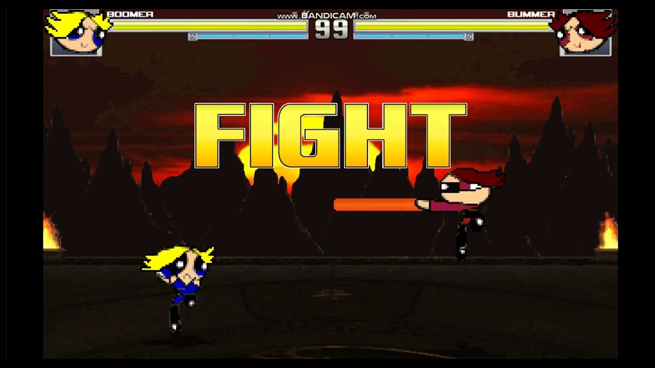 M.U.G.E.N: DG Boomer vs Bummer