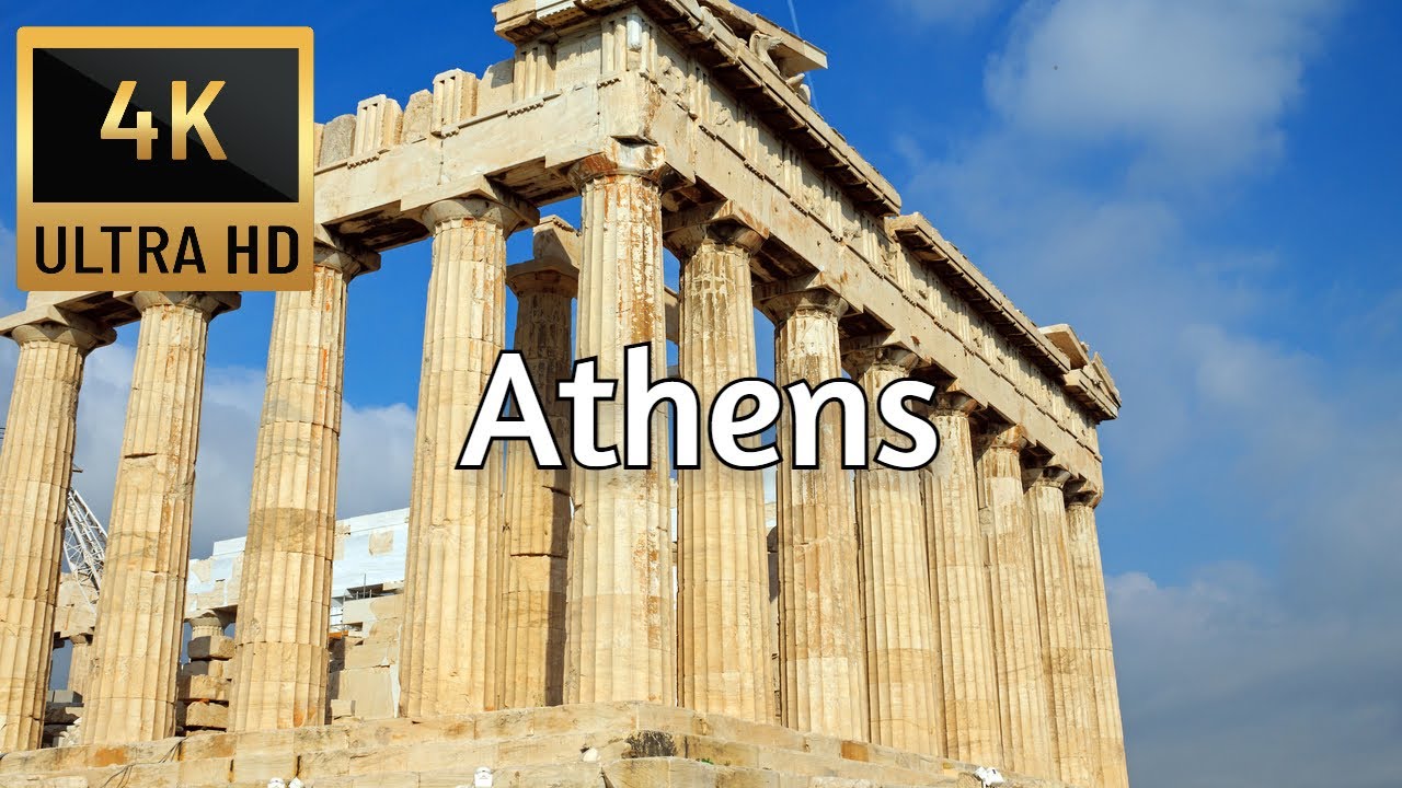 🇬🇷 ATHENS, GREECE [4K] Drone Tour - Best Drone Compilation - Trips On Couch