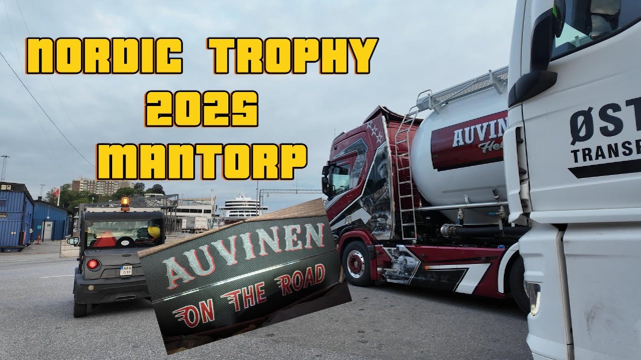 Kuljetus Auvinen Nordic Trophy 2025 Mantorp 4päivä ja paluu FIN