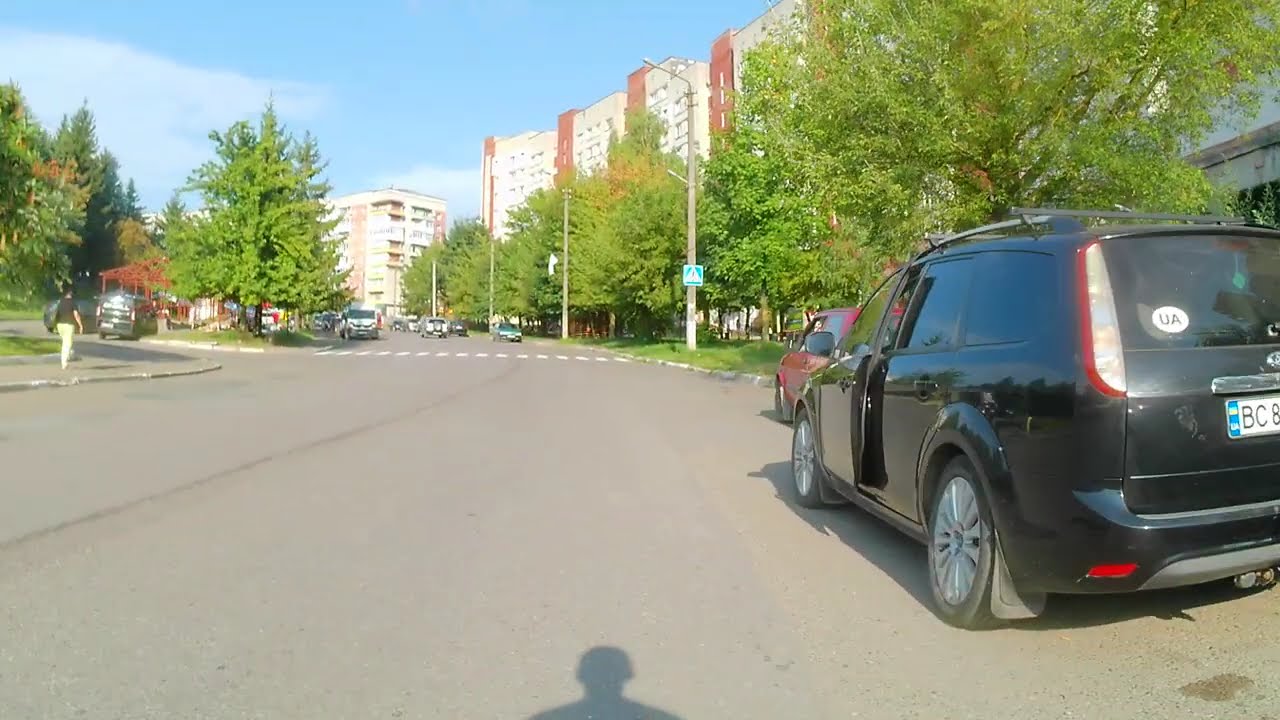 головна дорога через м. Новий Розділ