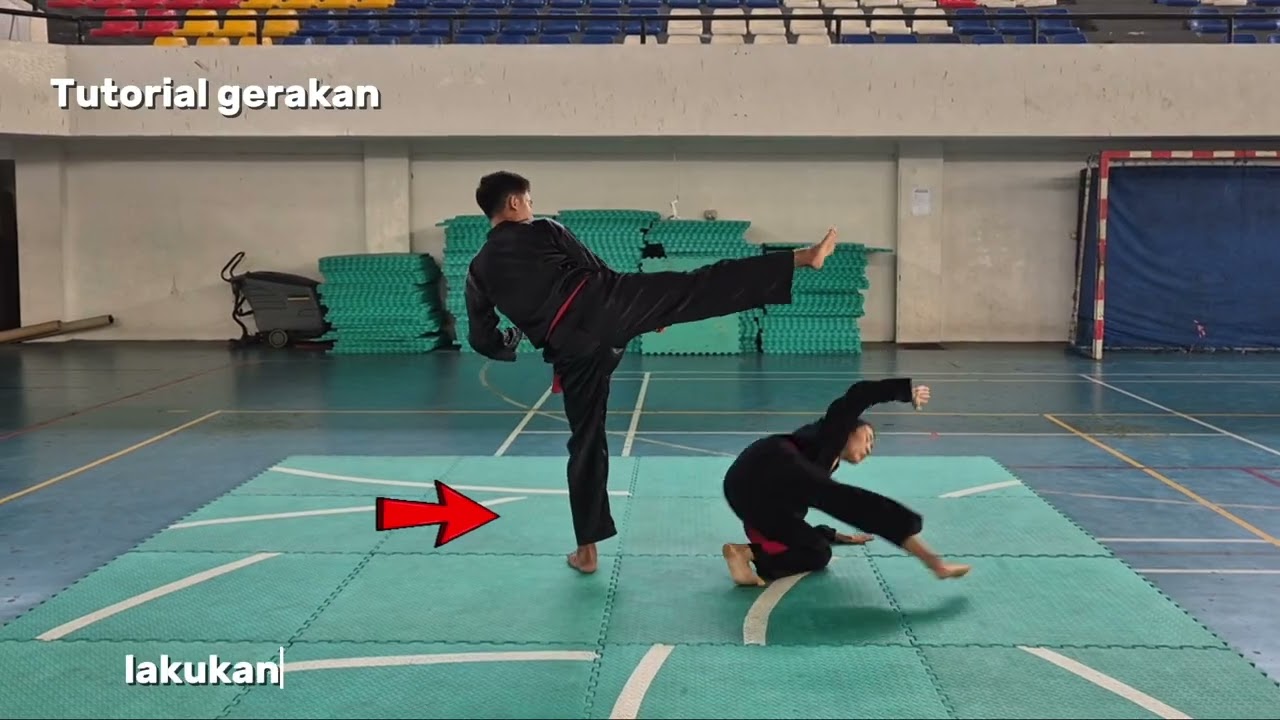 Teknik serang bela pencak silat 
