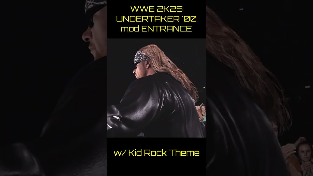 WWE 2K25 UNDERTAKER 2000 mod #wwe2k25 #wwe2k25mods #wwe2k25pc #undertaker #wwe #wweshorts #wrestling