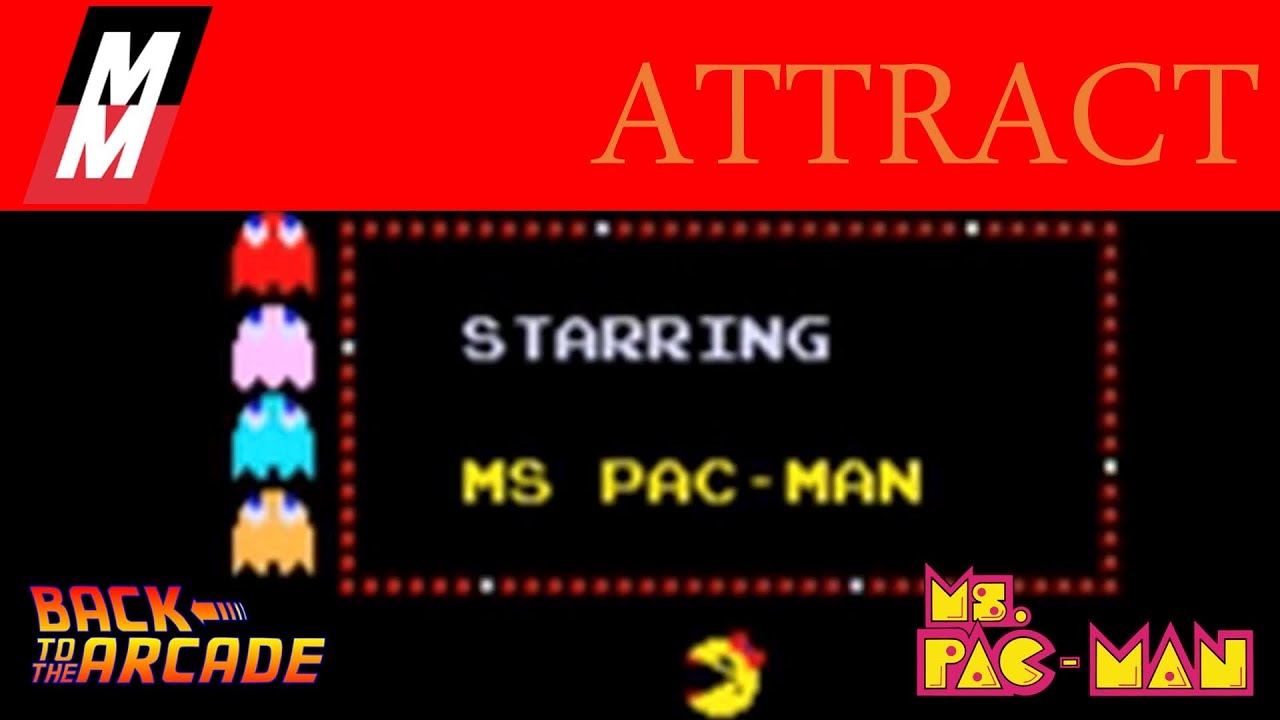 Ms. Pac-Man - Attract Mode