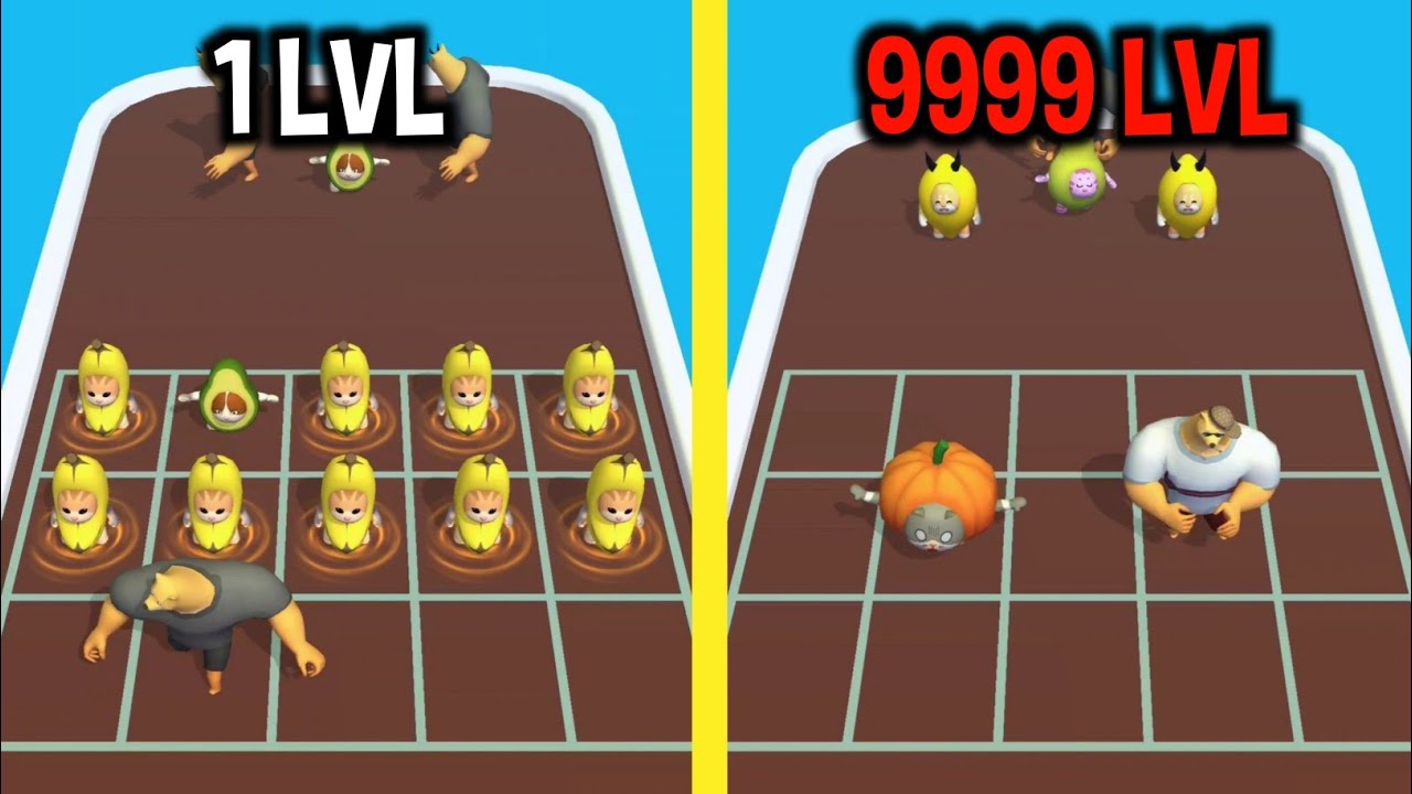 MAX LEVEL in Epic Banana Run: Merge Master Game