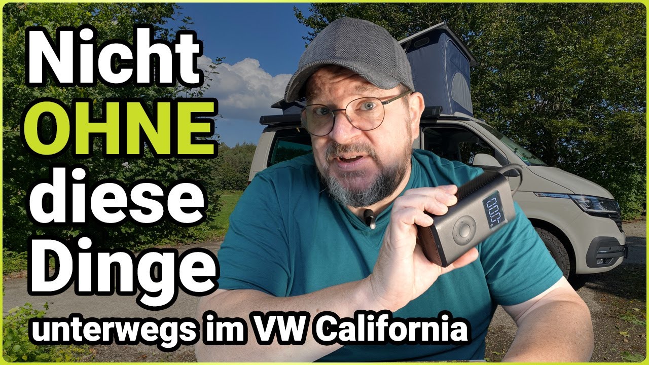 Unsere Must-Have Camping Gadgets für den VW California 🚐 | Die besten Helfer für unterwegs