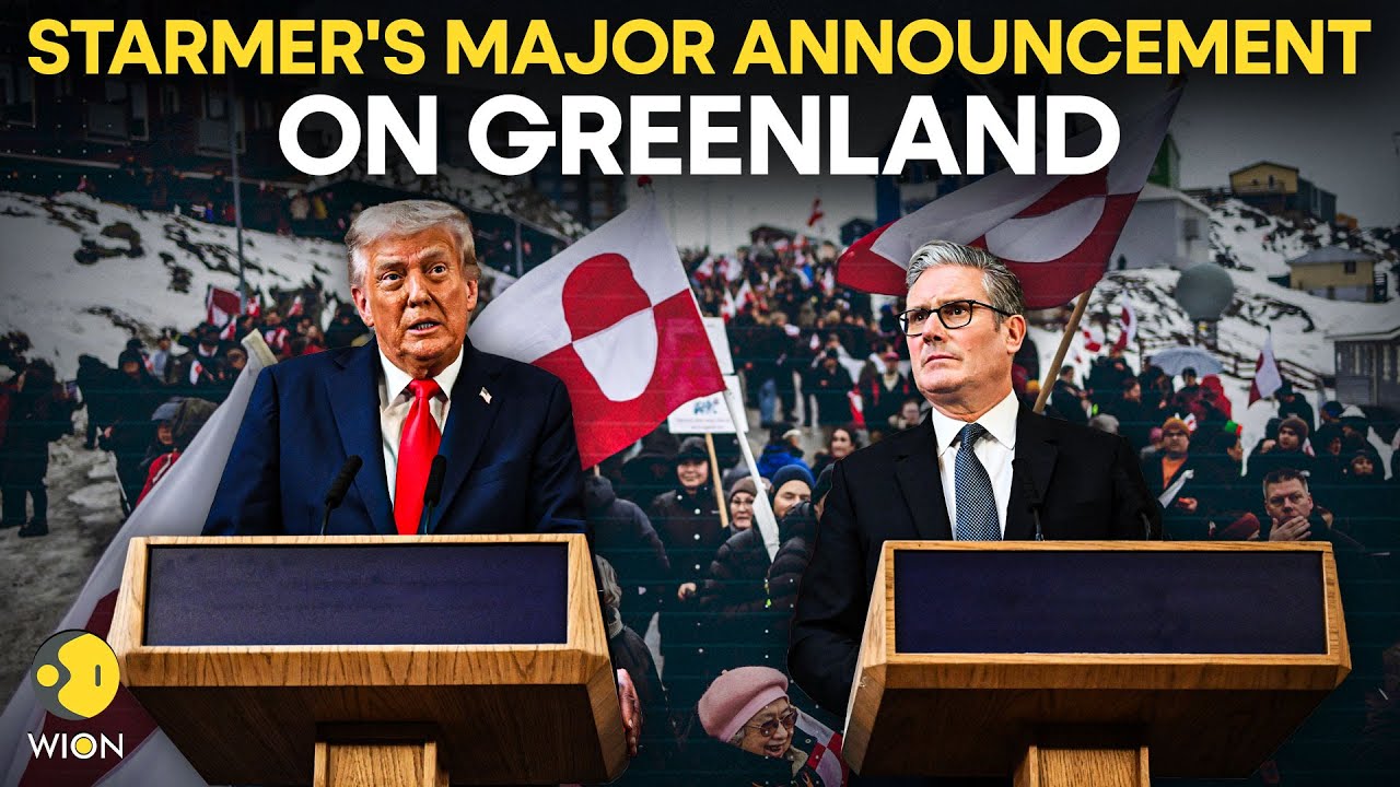 Greenland Showdown LIVE: British PM Keir Starmer Delivers Major Statement On Greenland | WION