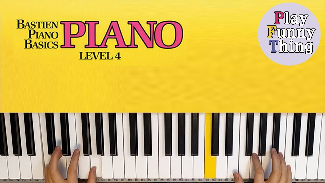 Sonatina in C (p.24) - Bastien Piano Basics Level 4 - Piano