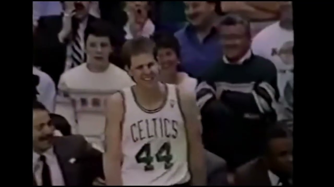 3/20/1987 Seattle SuperSonics vs. Boston Celtics Larry Bird 42 pts., 12 reb., 5 asts., collabs w/DJ