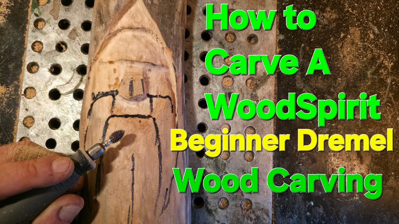 Начинающие пользователи Dremel. Как вырезать фигурку Woodspirit с помощью Dremel.