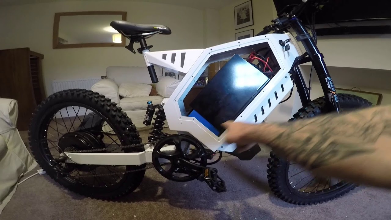 #build #bomber  Alibaba stealth 5000w ebike out of box build