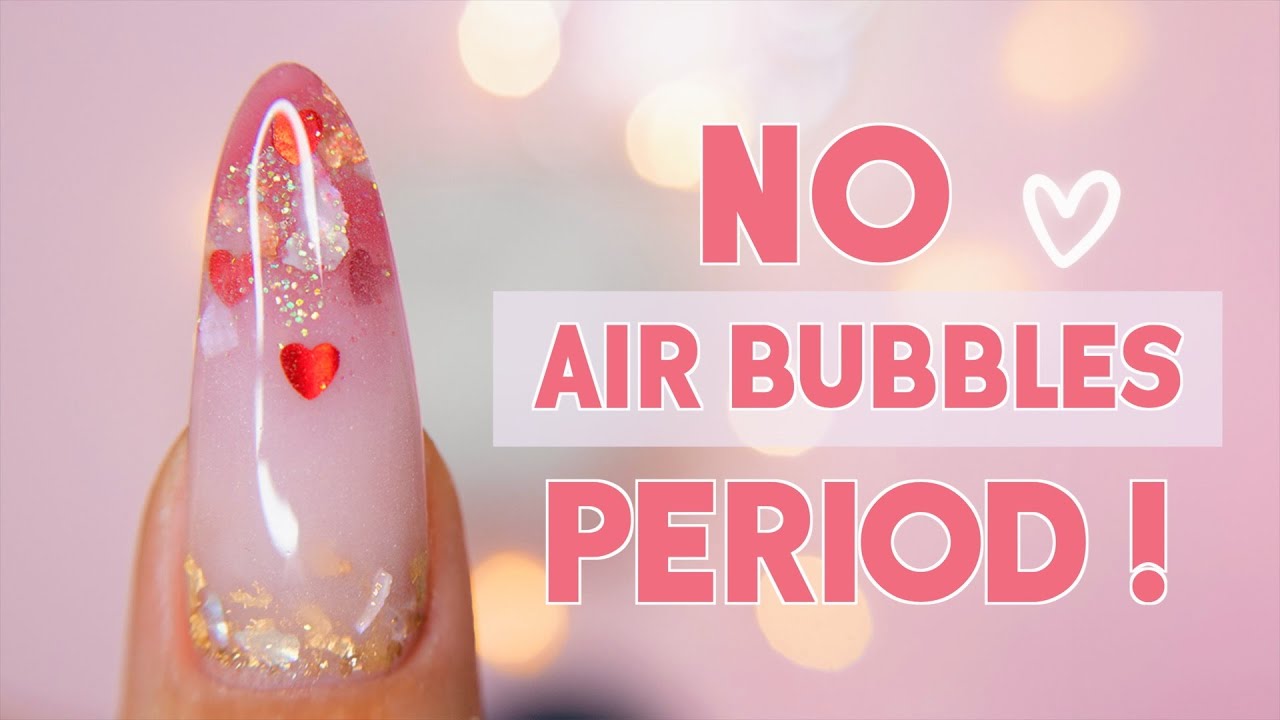 How to Encapsulate with POLYGEL/ACRYGEL - Valentine's Day Nail Edition!