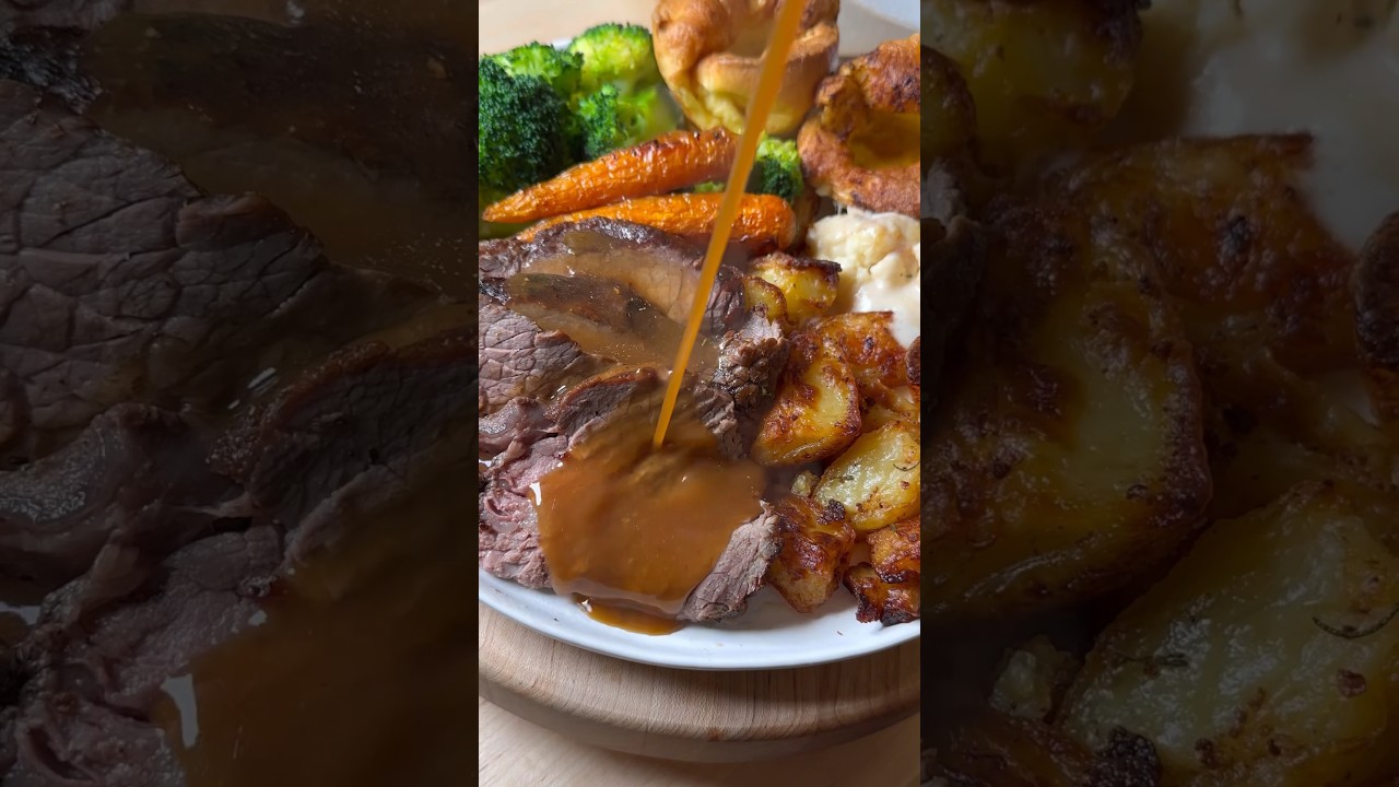 Making a Sunday roast in 1 minute