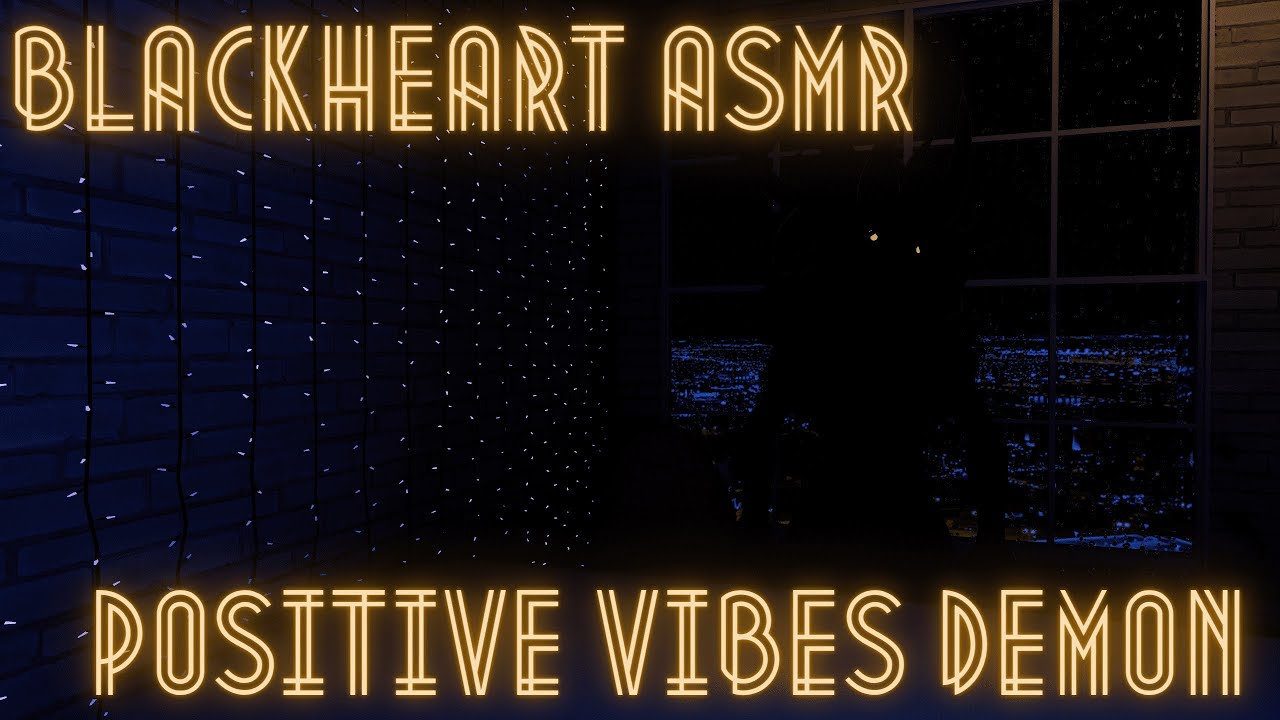 Positive vibes Sleep demon ASMR, ear licking, wood tapping, unintelligible, cheering you up forever