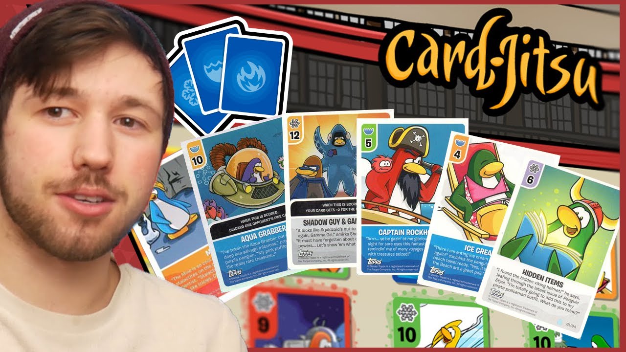 Club Penguin Card-Jitsu Trading Cards - Crispy Boy