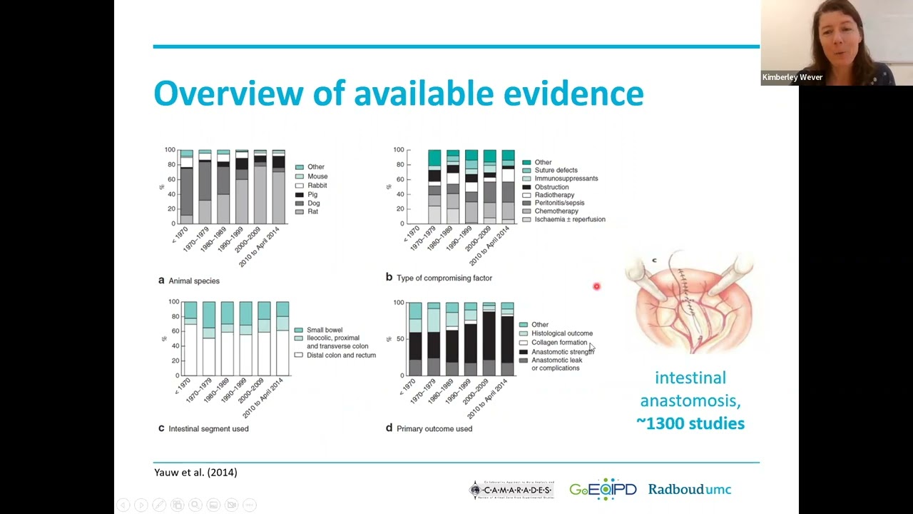 GoEQIPD Webinar Part 2 - Kim Wever: Systematic review & meta-analysis in animal studies