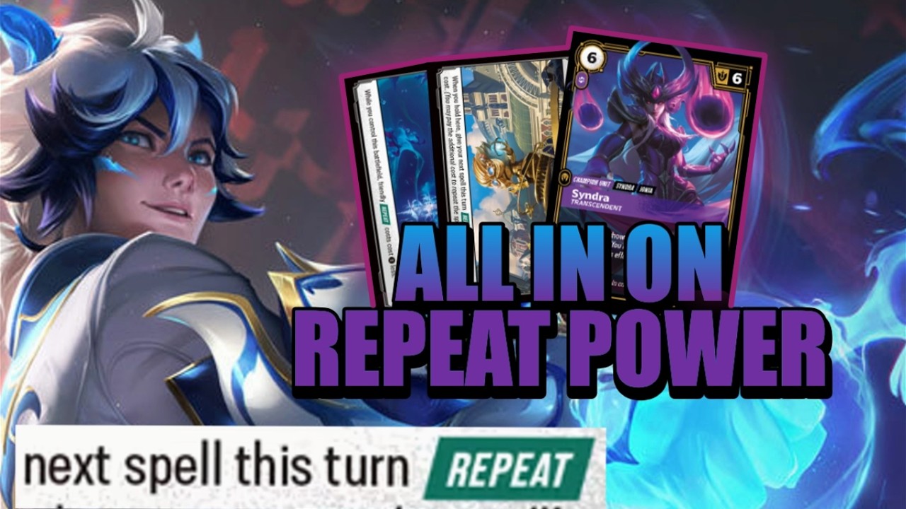 Riftbound EZREAL & SYNDRA REPEAT EVERYTHING
