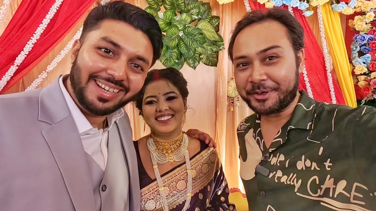 সাত পাকে বাঁধা পরল ইন্দ্রনীল আর সুস্মিতা! @Nilpictures