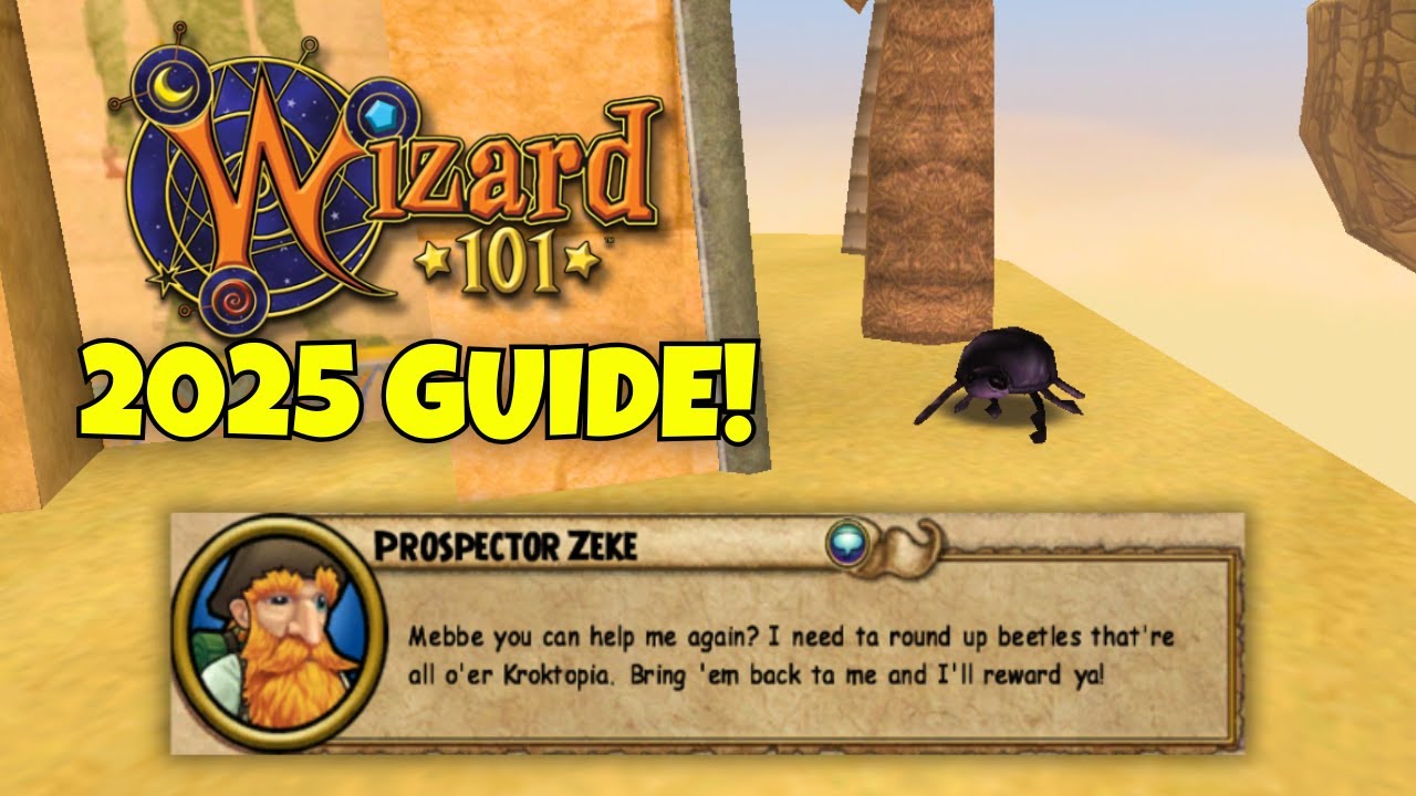 Where to Find the Beetles | Wizard101 Guide 2025